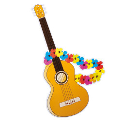 Sada 4 havajských papierových dekorácií